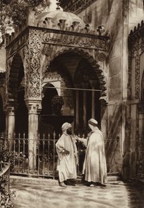 Oran, moske springvand (s/h foto) af European Photographer