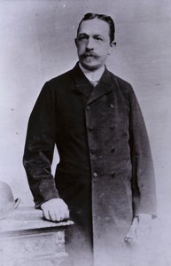 Oskar Lenz, tysk-østrigsk geolog og mineralog (s/h foto) af European Photographer