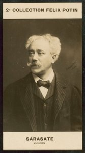 Pablo Martin Meliton de Sarasate, musiker af European Photographer