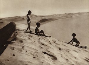 Sahara-børn (s/h-foto) af European Photographer