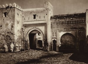 Tetuan, Gamle byport (s/h foto) af European Photographer