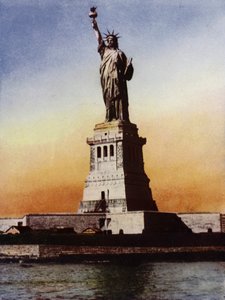 Frihedsgudinden, New York Harbor (foto) af European Photographer