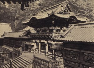 Toshogu, Nikko, Yomeimon (s/h p Hoto) af European Photographer