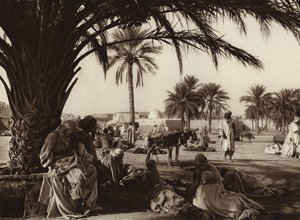 Touggourt Oasis (s/h foto) af European Photographer