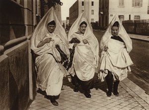Tunis, jødiske kvinder (s/h-foto) af European Photographer