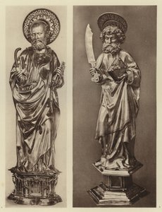 Ord i Nürnberg, St. Bartholomew; Aachen, St. Peter (s/h foto) af European Photographer