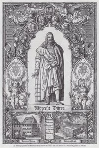 400-året for fødslen af den tyske kunstner Albrecht Durer (gravering) af European School