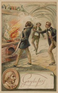 Ulykke i laboratoriet hos den franske kemiker og fysiker Joseph Louis Gay-Lussac af European School