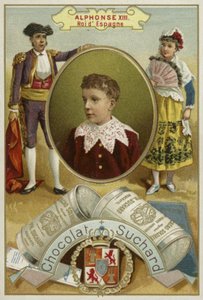Alfonso XIII, konge af Spanien af European School