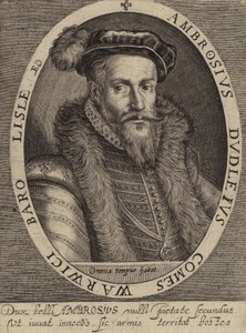 Ambrose Dudley, 3. jarl af Warwick (gravering) af European School