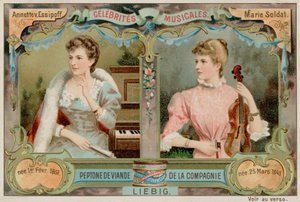 Annette von Essipoff og Marie soldat af European School