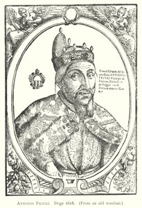 Antonio Priuli, Doge 1618 (gravering) af European School