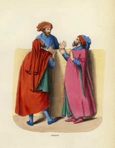 Håndværkere (farvegravering) af European School