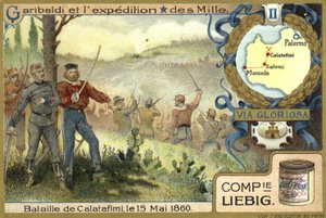 Battle of Calatafimi, Sicily, 15 May 1860  af European School