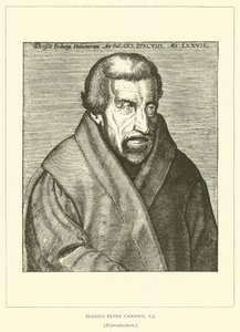 Salige Peter Canisius, SJ (gravering) af European School