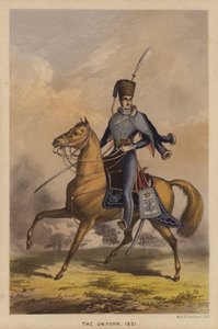 britisk kavaleri uniform af European School