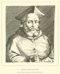 Kardinal Gaspar Contarini (gravering) af European School