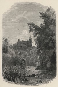 Chateau De Mouchy (gravering) af European School