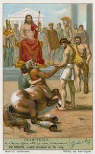 Chiron offers himself before Prometheus  af European School