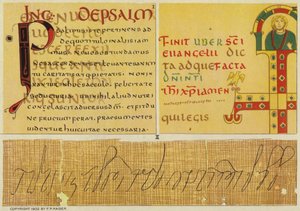 Cicero i palimpsest (farvelitografi) af European School