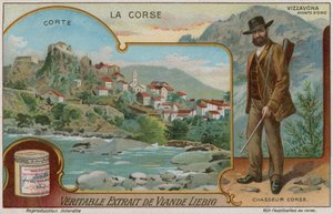 Corte, Vizzavona, Monte DOro og en jæger af European School