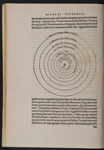 Cz 1.13 f.9v Om de himmelske verdeners revolutioner af Nicholas Copernicus af European School