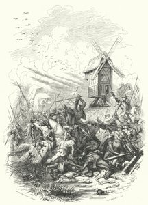Johannes af Bøhmens død i slaget ved Crecy, 1346 af European School