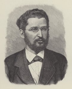 Edward Bernstein, tysk socialdemokratisk filosof og politiker (litografi) af European School