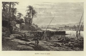 Egypten - Aswans havn af European School