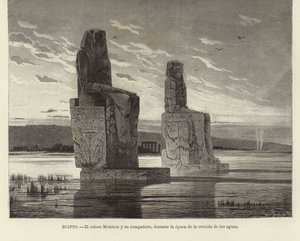 Egypten - Memnons kolosser af European School