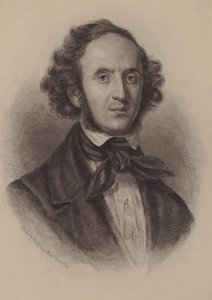 Felix Mendelssohn-Bartholdy (gravering) af European School