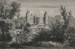 Ferrieres, til fru baronesse De Rothschild (gravering) af European School