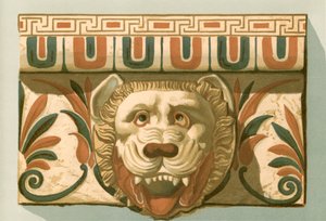 Fragmenter af terra cotta fundet ved Metapontim i 1828 af European School
