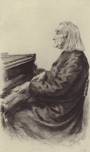 Franz Liszt (gravering) af European School