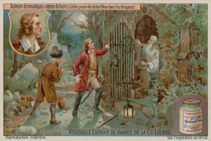 Friedrich Schiller i Røverne af European School