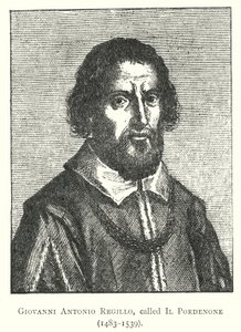 Giovanni Antonio Regillo, kaldet Il Pordenone af European School