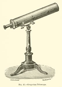 Gregorian Telescope (gravering) af European School