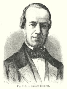 Gustave Froment (gravering) af European School