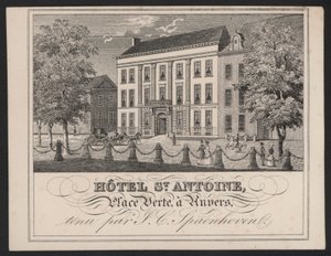 Hotel St Antoine, Antwerpen, Antwerpen, J C Spaenhoven af European School
