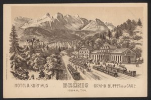 Hotel Trade Card (gravering) af European School