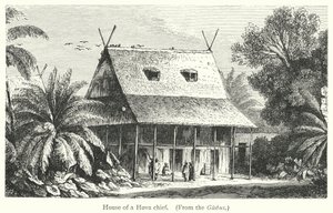 House of a Hova-høvding (gravering) af European School