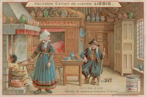 Inde i et bondehus i Frankrig af European School