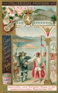 Italienske provinser, Liebig-kort, begyndelsen af det 20. århundrede (chromo) af European School