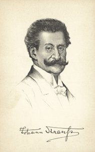 Johann Strauss den yngre (litografi) af European School