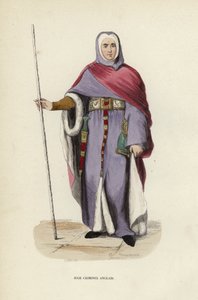 Engelsk straffedommer (farvet indgravering) af European School