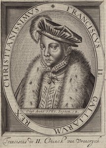 Kong Frans II af Frankrig (gravering) af European School