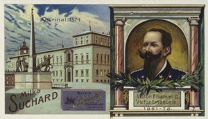 Kong Victor Emmanuel II af Italien og Quirinalpaladset, Rom af European School