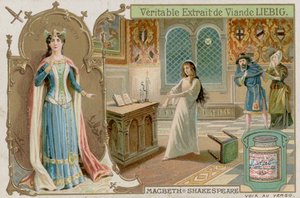 Lady Macbeth (chromolitho) af European School