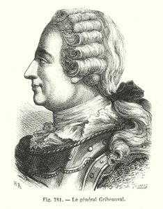 Le general Gribeauval (gravering) af European School