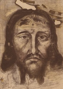 Lighed med Jesus Kristus: Fra kirken St Bartolomeo, Genova (chromolitho) af European School